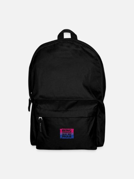 Being Straight was my phase Bisexuell Bi LGBT - Rucksack - Schwarz