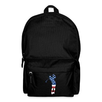 Sport Us Flag Golf - Sac à dos - noir - Devant