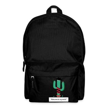 "Cactus Krueger" - Rucksack - Schwarz - Vorne