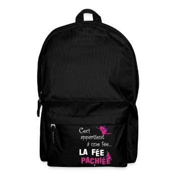 Fée paschiée - Sac à dos - noir - Devant