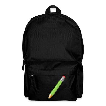 Bleistift - Rucksack - Schwarz - Vorne