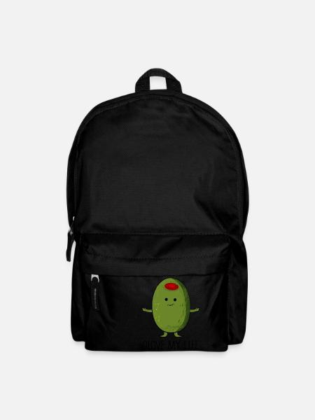 olive - Sac à dos - noir