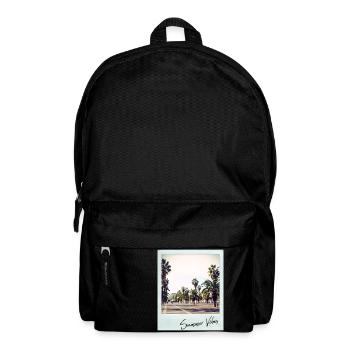 Barcelona Palm - Backpack - black - Front