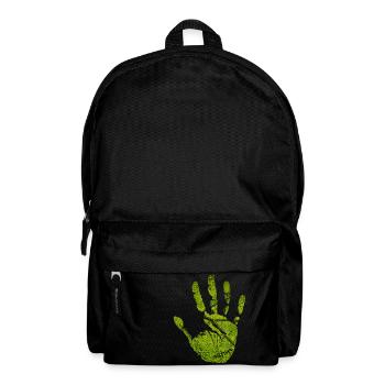 Nature de la main - Sac à dos - noir - Devant