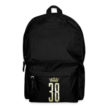 38 numéros couronne - Sac à dos - noir - Devant