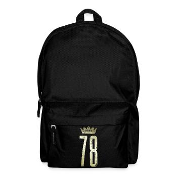 78 Number Crown - Backpack - black - Front