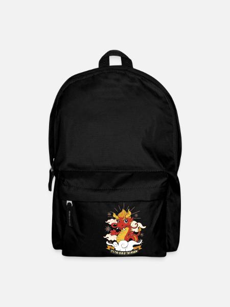 Chinesisches Neujahr Drache Vietnam I Geschenk - Rucksack - Schwarz