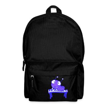 mignon Caterpillar clavier clavier piano touches jouant Animal - Sac à dos - noir - Devant