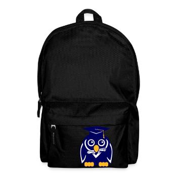 Penguin Graduation Abitur College School Certificate - Sac à dos - noir - Devant