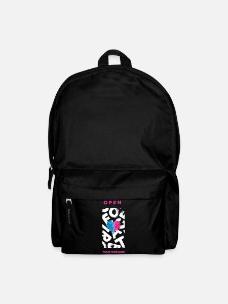 Ouvrez vos horizons - Sac à dos - noir