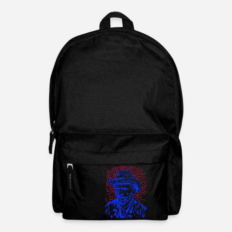 Vincent van Gogh - Rucksack - Schwarz