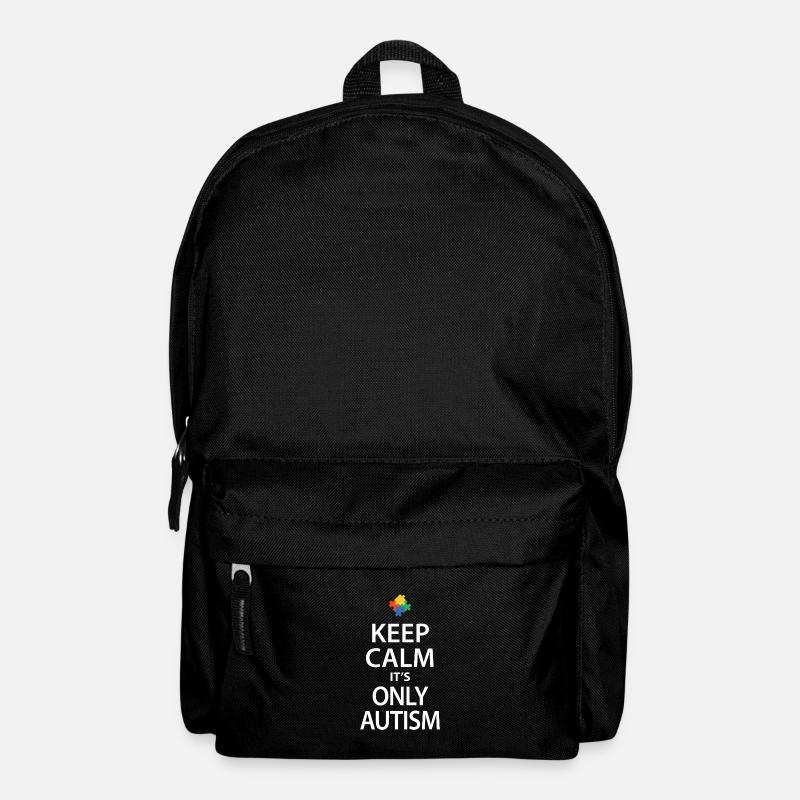 Autismus - Rucksack - Schwarz