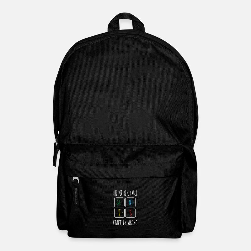 Periodic table - Backpack - black