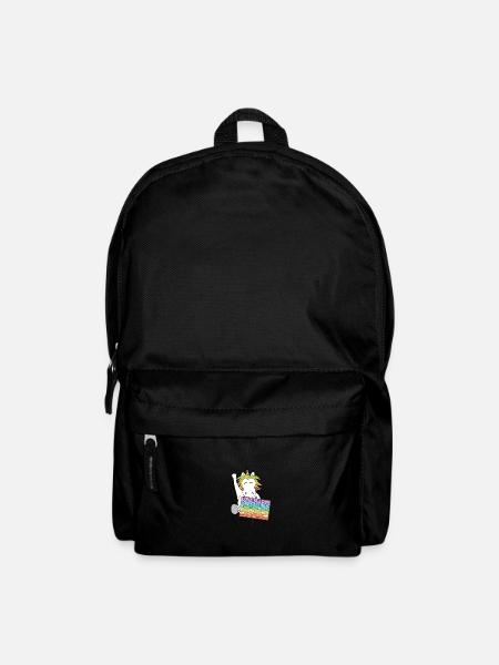 Licorne de justice sociale activiste signe l’équité - Sac à dos - noir