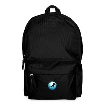 Hammerhead shark blue sea ocean diving freediving Ap - Backpack - black - Front