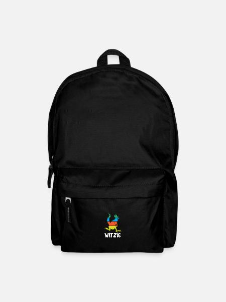 Känguru. Witzig. - Rucksack - Schwarz