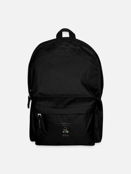 Opa Roller Moped Retro Geschenk - Rucksack - Schwarz