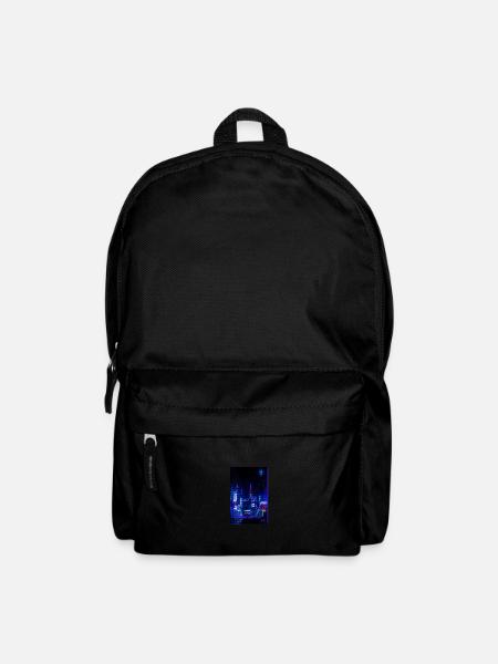Tokyo Night City Cyberpunks Aesthetics - Rucksack - Schwarz