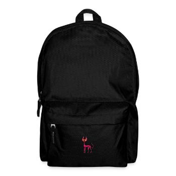 Halloween Cat Knife Creepy Gift Idea - Backpack - black - Front