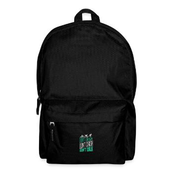 Motif de triathlon pour triathlètes - Sac à dos - noir - Devant