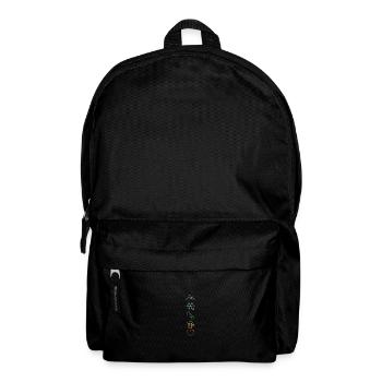 Snowboard Liebe Winter Berge Piste Snowboardfahren - Rucksack - Schwarz - Vorne