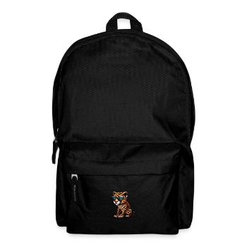 Leopard Cool Animal - Backpack - black - Front