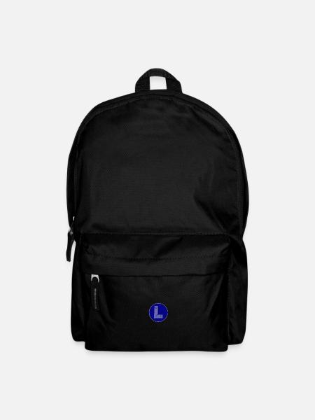 L-T-Shirt - Rucksack - Schwarz
