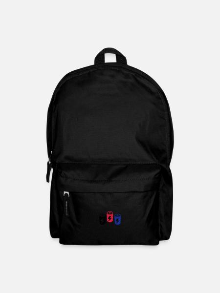 batteries - Rucksack - Schwarz