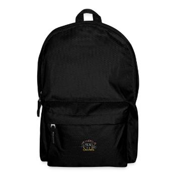 all i need is bikini and sandals - Rucksack - Schwarz - Vorne