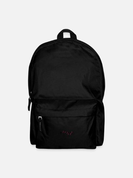 music notes 2 - Backpack - black