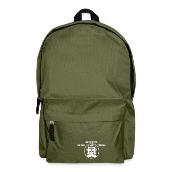 Mir reichts - Rucksack - Olivgrün - Vorne