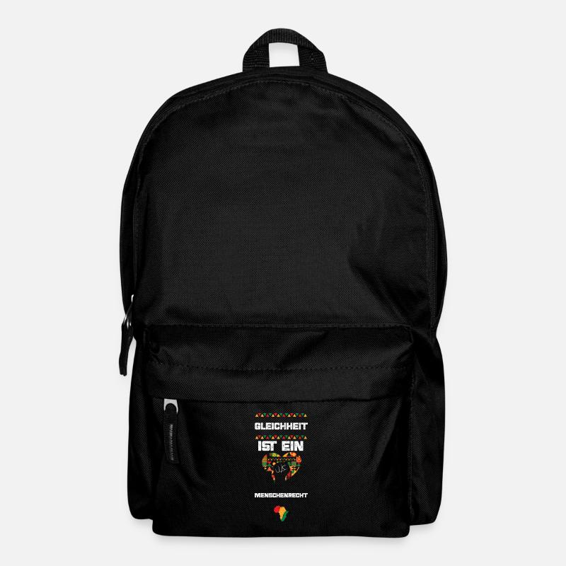 Gleichheit ist ein Menschenrecht - Rucksack - Schwarz