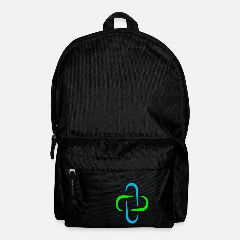 Muster - Rucksack - Schwarz