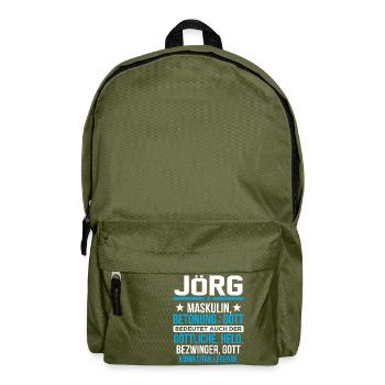 JÖRG - Titan - Rucksack - Olivgrün - Vorne