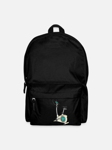 Heimtrainer Trimmdich-Rad - Rucksack - Schwarz
