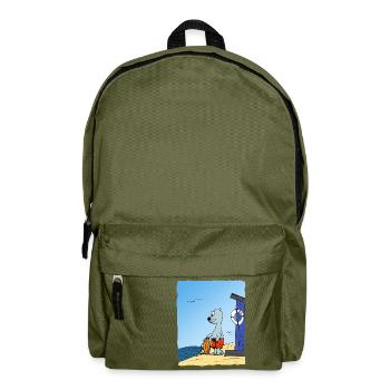 bademeister - Rucksack - Olivgrün - Vorne