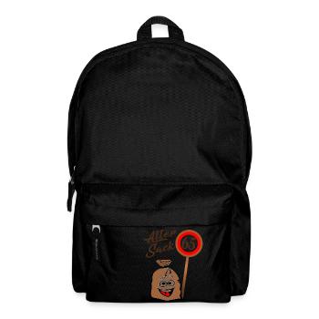 Alter Sack - 65. Geburtstag - 65 - Fünfundsechzig - Rucksack - Schwarz - Vorne