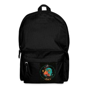 Horoscope du zodiaque Astrologie Constellations Bélier - Sac à dos - noir - Devant