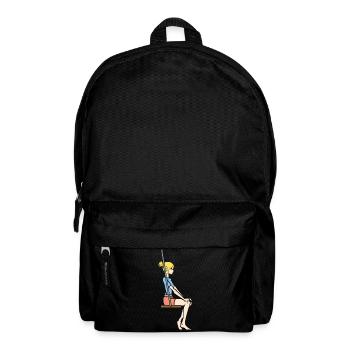 Physik Phyiker Lehrer Wissenschaft lustiger Spruch - Rucksack - Schwarz - Vorne