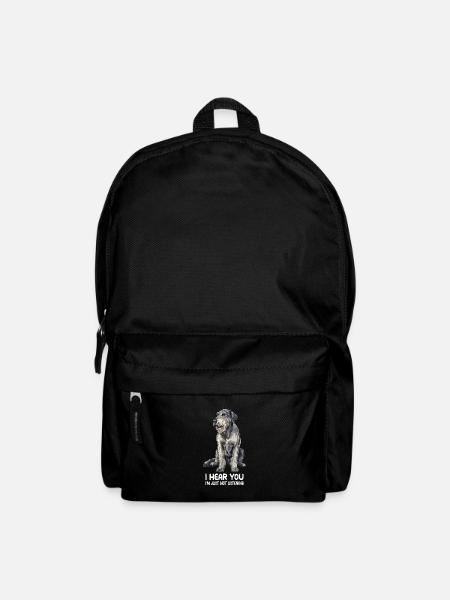 Irish Wolfhound - Rucksack - Schwarz