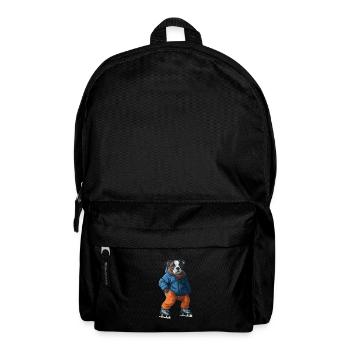 Hund - Rucksack - Schwarz - Vorne