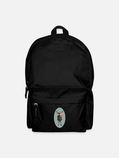 Steinbock - Rucksack - Schwarz