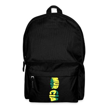Murcia Spanien Stadt Skyline Schrift Bunt - Rucksack - Schwarz - Vorne