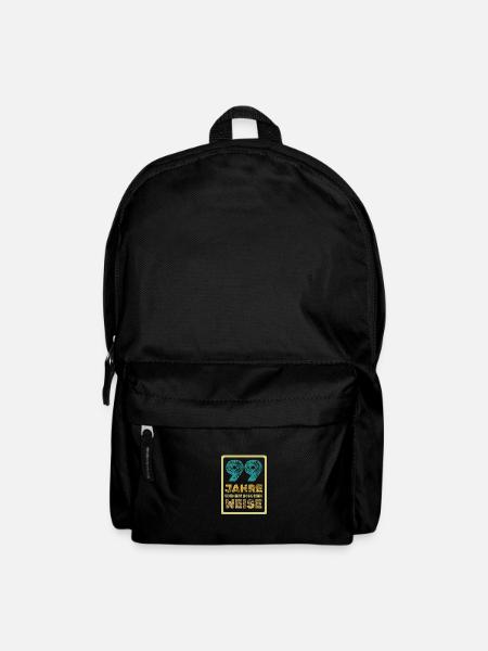 Weisheit 99 - Rucksack - Schwarz