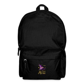 Oma Hexe Geschenk Familie - Rucksack - Schwarz - Vorne