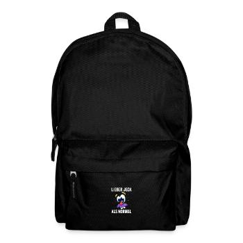 Karnevalskostüm Fasching Karneval - Rucksack - Schwarz - Vorne