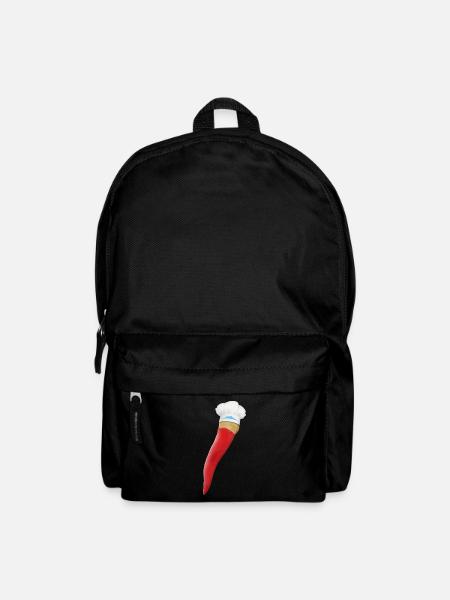 Curniciello Napoletano - Das kleine Horn - Rucksack - Schwarz