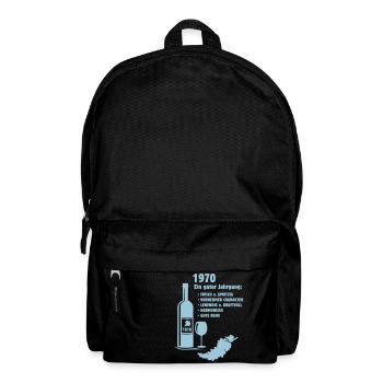 Geburtstag - Jahrgang Shirt 1970 - Rucksack - Schwarz - Vorne