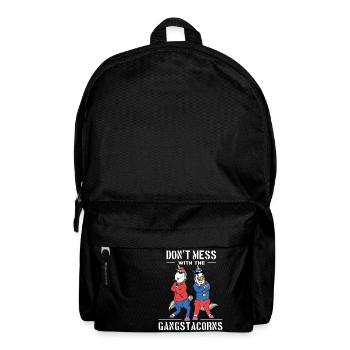 gangster rappeur licorne drôle de cadeau de Noël - Sac à dos - noir - Devant