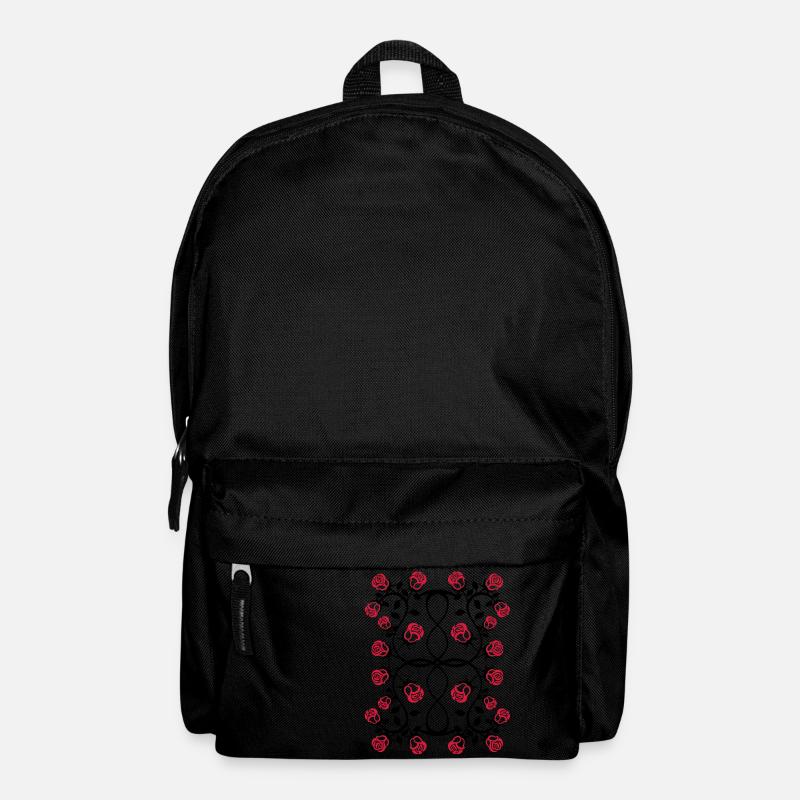 rosenranke_2col - Rucksack - Schwarz